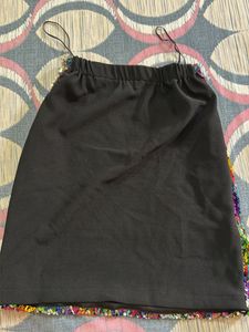 Two way sequin mini Skirt