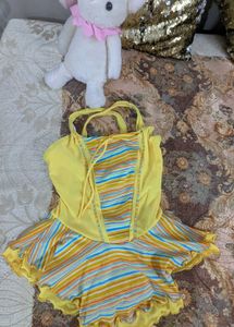Vibrant Bikini Set with Unique Graphic Print