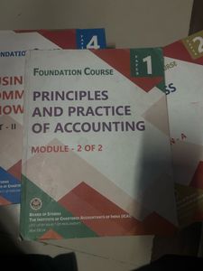 Full set of CA  foundation course books