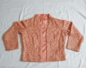 Elegant shrug with Sequin Embellishments