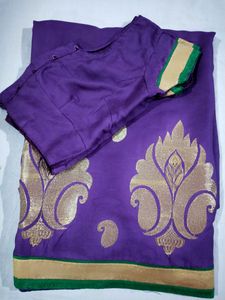 ZARI SATIN SILK SAREE..