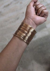 Stackable Rose Gold Bangles