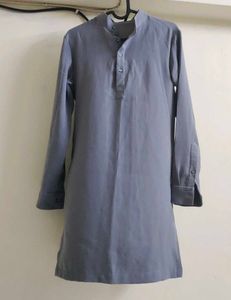 Armani Men's Grey Kurta with Bellbottom pant
