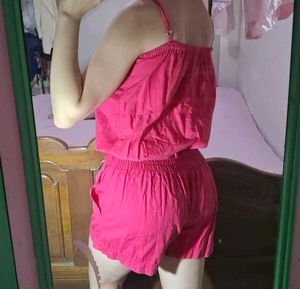 Cute Pink Jumpsuit