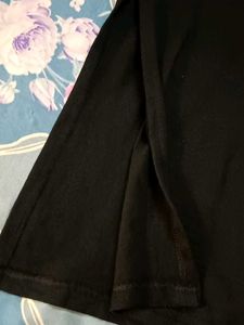 Black Maxi Skirt With Side Slit