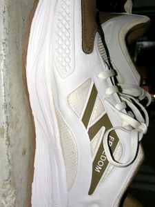Stylish White &amp; brown shoes 😉