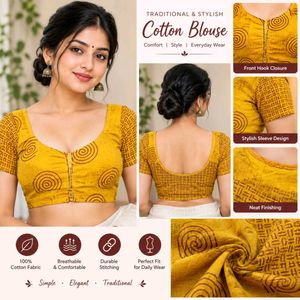 Stylish Cotton Blouse for Women