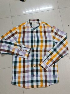 Scotch And Soda Branded Stylish Plaid Casual Shirt