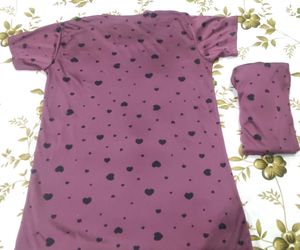 🤎Satin Night suit set🤎