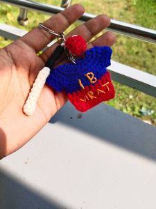 Handmade Virat Kohli Keychain