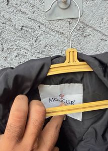 Moncler Black Hooded Jacket