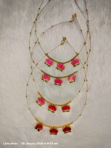 New Lotus Invisible Neckless - Pack of 1