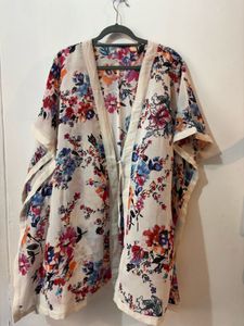 Floral Kimono Cover-Up