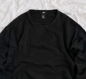 H&amp;M loose fit Charcoal sweatshirt