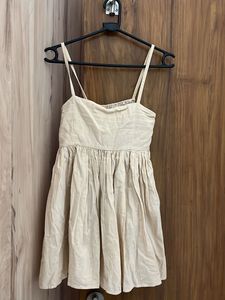 Cream top with Straps