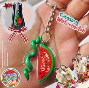 🍉 Viva La Vida Twinkling Watermelon Keychain