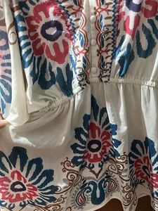 Boho  Floral Dress(buy this and get a top for 150)