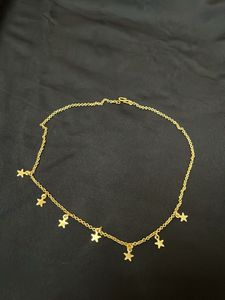 Gold Star Charm Necklace