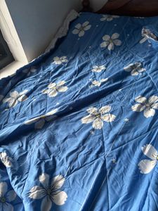 Blue Floral Comforter Bedding