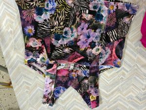 Vibrant Patchwork &amp; Velvet Puff Sleeve Tops