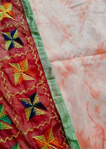 phulkari dress material