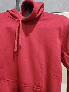 maroon trendy hoodie
