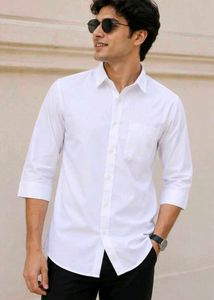 Classic White unisex Dress Shirt