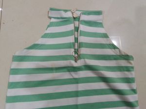 Strip Crop Top