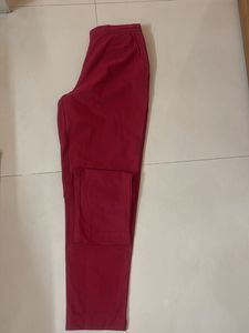 Women Mid-Rise Cotton Trouser