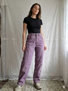 Lavender Relaxed Fit Denim Jeans