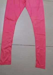 Bright Pink Ethnic Leggings