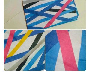Vibrant Geometric Print kambal  set of 2