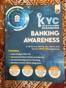 KYC Banking Awareness Book pw
