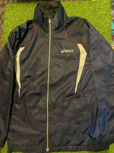 Asics Navy Track Jacket