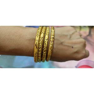 Guaranteed Gold Plated Bangle Size 2/4
