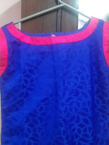 Beautiful Blue Kurthi