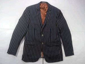 Men's Striped Blazer