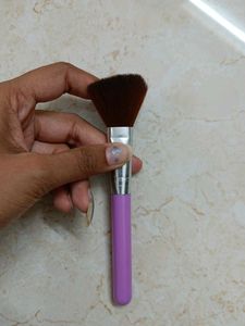 Purple Handle Makeup Brush Set