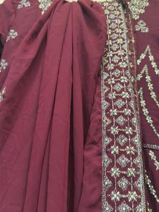 Exquisite Embroidered Ethnic Gown
