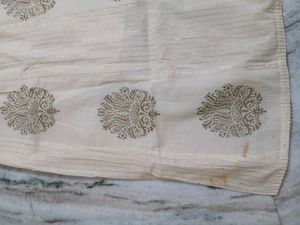 Cream Ethnic Palazzo Pants