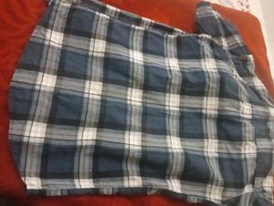 Men's Plaid Button-Up Shirt