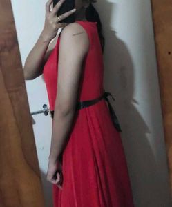 Red Gown Party Wear