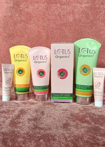Lotus Organic Full Size Skincare Combo