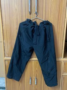 Chic Black Wide Leg Pants