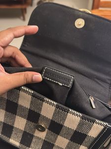 Stylish Plaid Crossbody Bag