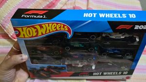 hot wheels f1 pack of 10