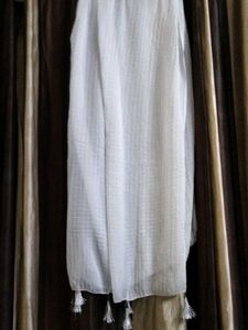 Black &amp; White Scarves - Set of 2
