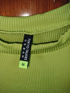 Tokyo Talkies Bodycon Green Dress - New Unused