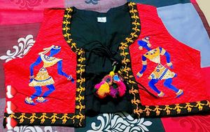 Embroidered Ethnic Sleeveless Jacket