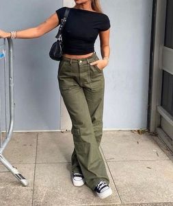 Y2k Olive Denim Cargo⛓️